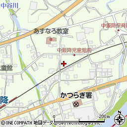 和歌山県伊都郡かつらぎ町中飯降1091周辺の地図
