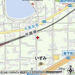 香川県高松市国分寺町新居275周辺の地図