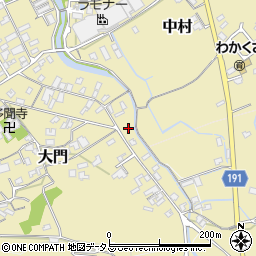 香川県綾歌郡宇多津町大門1095周辺の地図