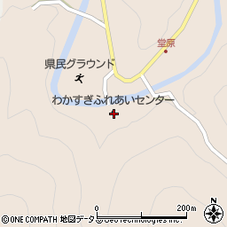 奈良県吉野郡黒滝村堂原157周辺の地図
