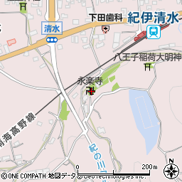和歌山県橋本市清水683周辺の地図
