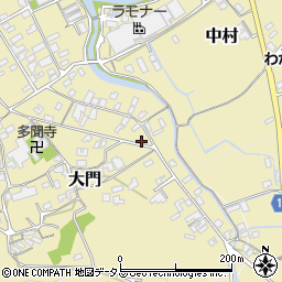 香川県綾歌郡宇多津町大門1145周辺の地図