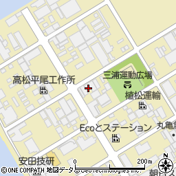 香川県丸亀市土器町北周辺の地図