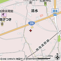 和歌山県橋本市清水502周辺の地図