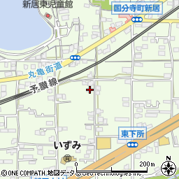 香川県高松市国分寺町新居273周辺の地図