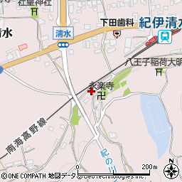 和歌山県橋本市清水697周辺の地図
