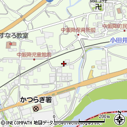 和歌山県伊都郡かつらぎ町中飯降1213周辺の地図