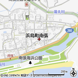 三重県志摩市浜島町南張1693周辺の地図