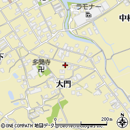 香川県綾歌郡宇多津町大門1177-3周辺の地図