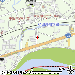 和歌山県伊都郡かつらぎ町中飯降1700周辺の地図