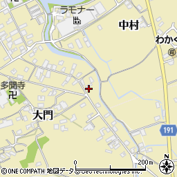 香川県綾歌郡宇多津町大門1093周辺の地図