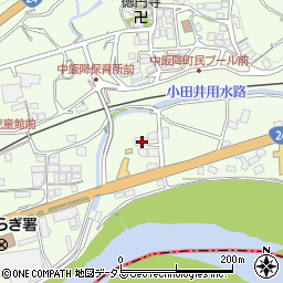 和歌山県伊都郡かつらぎ町中飯降1701周辺の地図