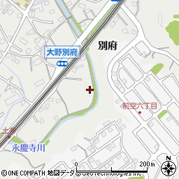 広島県廿日市市大野別府周辺の地図