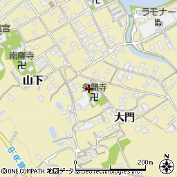 香川県綾歌郡宇多津町大門1270-1周辺の地図