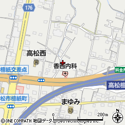 香川県高松市檀紙町1529-9周辺の地図