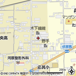 露久志造園周辺の地図