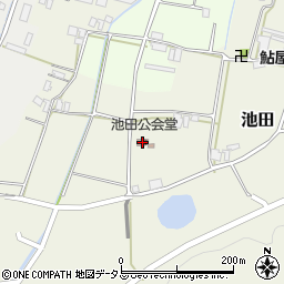 池田公会堂周辺の地図