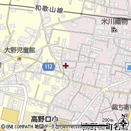 和歌山県橋本市高野口町名倉744-1周辺の地図