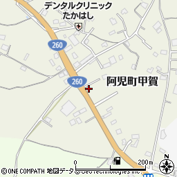 三重県志摩市阿児町甲賀4067-2周辺の地図