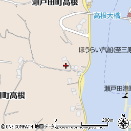 広島県尾道市瀬戸田町高根1035周辺の地図