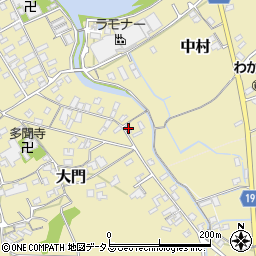 香川県綾歌郡宇多津町大門1086-1周辺の地図