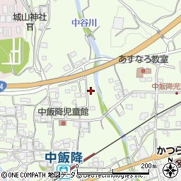 和歌山県伊都郡かつらぎ町中飯降519周辺の地図