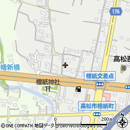 香川県高松市檀紙町1650-1周辺の地図