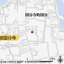 香川県高松市国分寺町国分2317-9周辺の地図