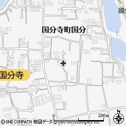 香川県高松市国分寺町国分2317-12周辺の地図