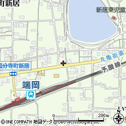 香川県高松市国分寺町新居453周辺の地図