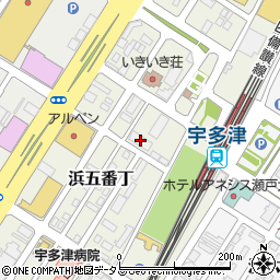 ロイヤルガーデンプラザ宇多津駅前壱番館周辺の地図