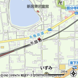 香川県高松市国分寺町新居328周辺の地図