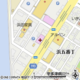 アイゼン　宇多津店周辺の地図