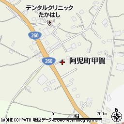 三重県志摩市阿児町甲賀4067周辺の地図