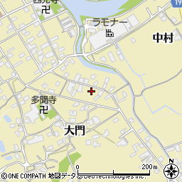 香川県綾歌郡宇多津町大門1156周辺の地図