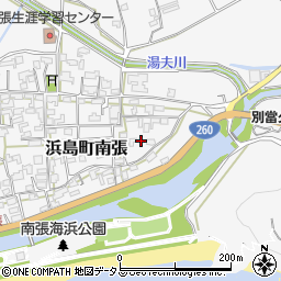 三重県志摩市浜島町南張1745周辺の地図