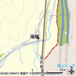 和歌山県和歌山市滝畑297周辺の地図