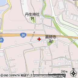 和歌山県伊都郡かつらぎ町西飯降281-1周辺の地図