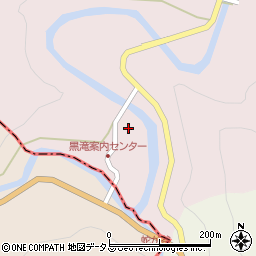 奈良県吉野郡黒滝村長瀬52-2周辺の地図
