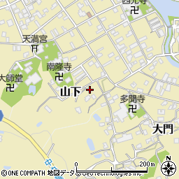 香川県綾歌郡宇多津町1392周辺の地図