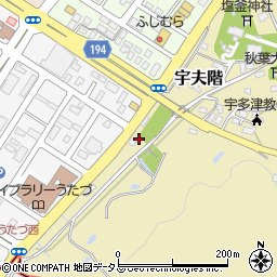香川県綾歌郡宇多津町1681周辺の地図