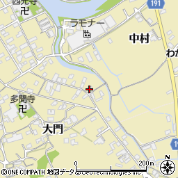 香川県綾歌郡宇多津町大門1085周辺の地図