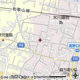 和歌山県橋本市高野口町名倉851周辺の地図