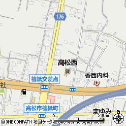 香川県高松市檀紙町1507-3周辺の地図