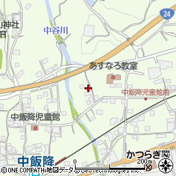 和歌山県伊都郡かつらぎ町中飯降1044周辺の地図