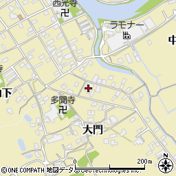香川県綾歌郡宇多津町大門1161周辺の地図