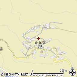 奈良県吉野郡黒滝村中戸周辺の地図