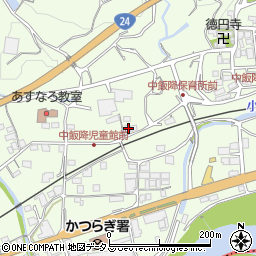 和歌山県伊都郡かつらぎ町中飯降1217周辺の地図