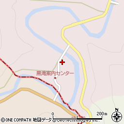奈良県吉野郡黒滝村長瀬52周辺の地図