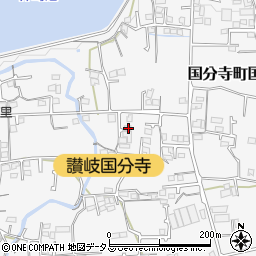 香川県高松市国分寺町国分2118周辺の地図